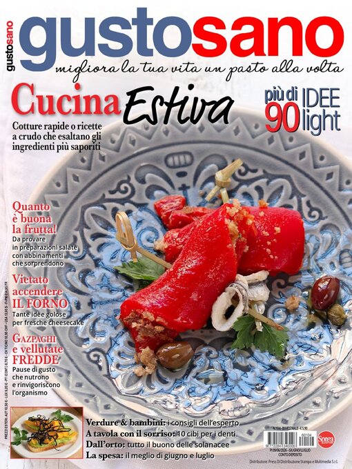 Cover image for Gusto sano